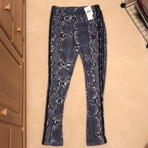 Adidas snake print pants
